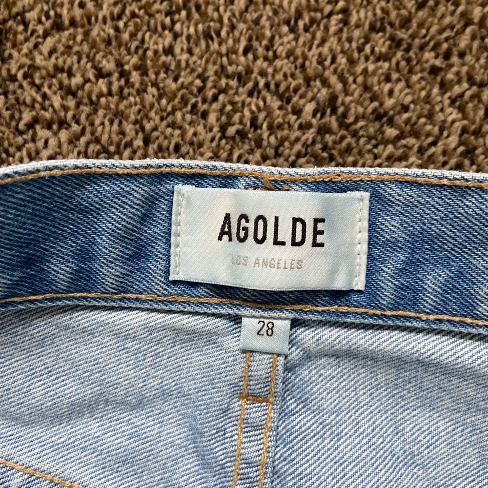 AGOLDE - 90's Mid Rise Loose Fit in Fall Out Size 28 - Picture 8 of 15